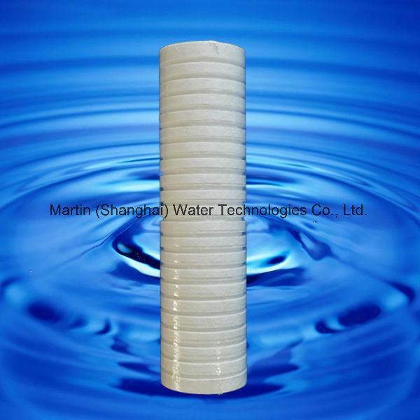 Embossing PP Melt Blown Filter Cartridge/Spun Filter Cartridge