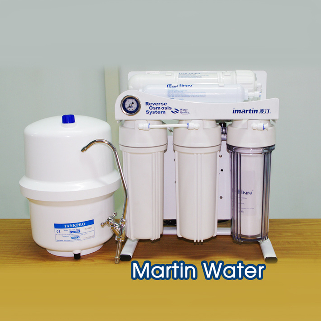 Domestic Reverse Osmosis System RO 50 Gpd Residential Reverse Osmosis Systems