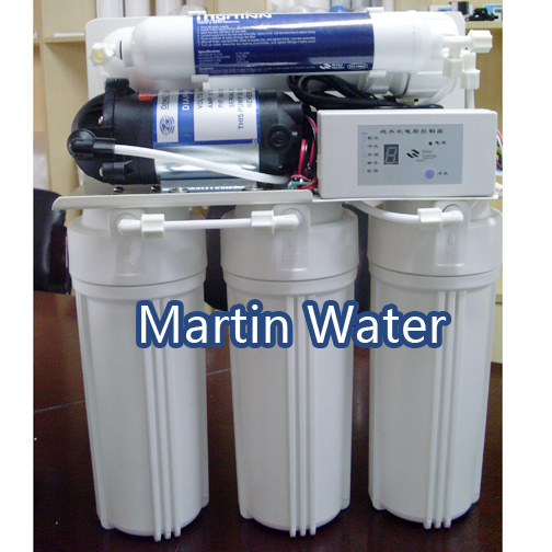 5 Stage RO System with Pump (RO-550P-D-30PT)