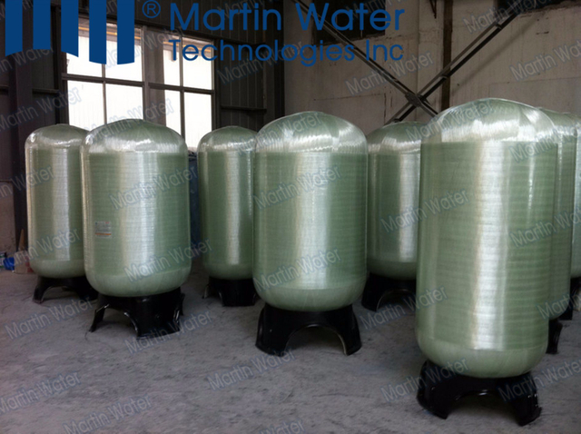 150 Psi FRP Pressure Tank with PE Inner Shell for Water Filter