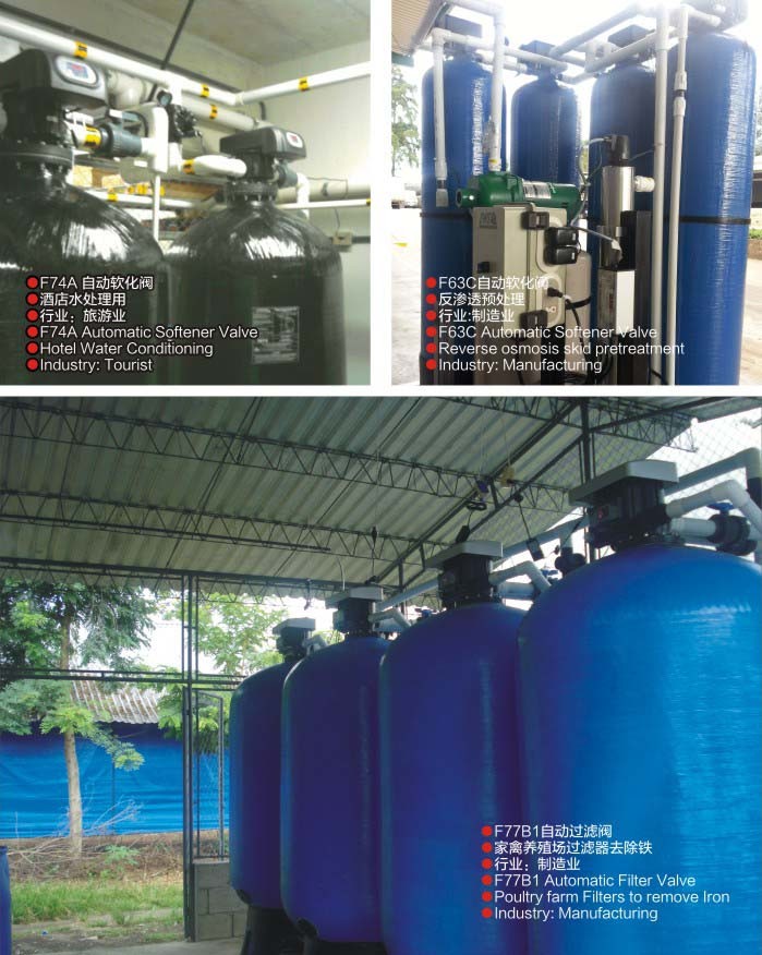 3 Way Valve Water Softener Manual Control Valve (F64B)