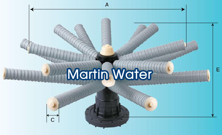 16 Lateral Bottom Mount Distributor for Filtration