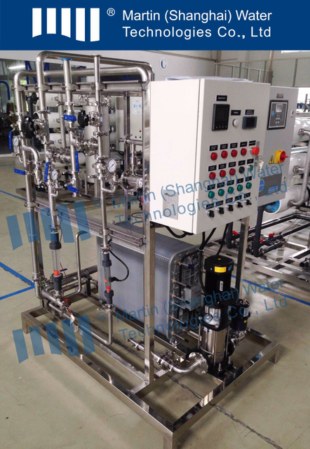Cedi System Continuous Electro-Deionization System Water Treatment Equipment
