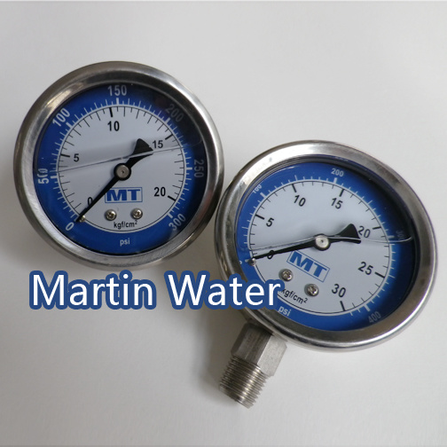 Wholesale Stainless Steel 304 Pressure Gauge
