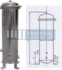 V-Clamp Stainless Steel Multi-Cartridge Filter Housings for Water Filtration
