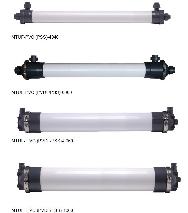Pcv/PVDF/Pss Water Filter Hollow Fiber UF Membrane