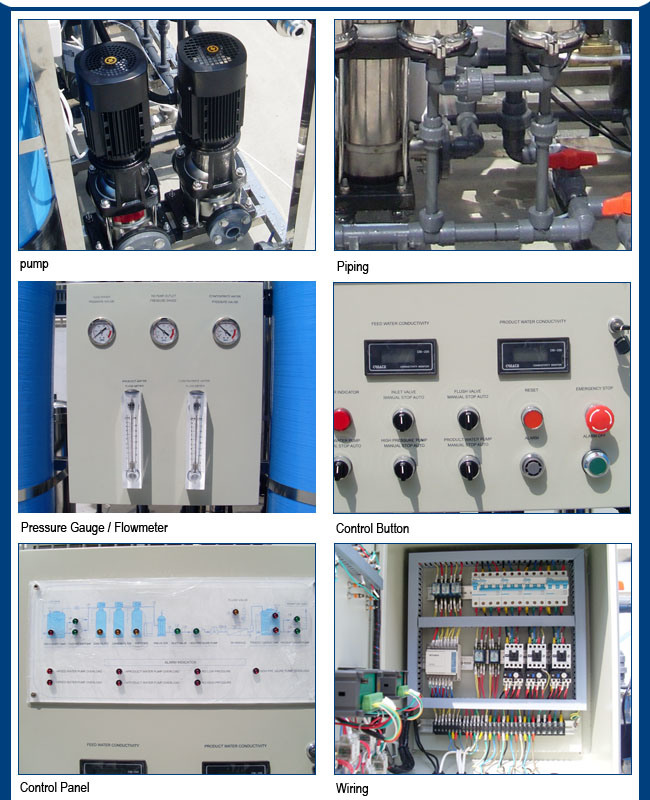 Scro-6000 Vertical Vessel Designed Water Treatment