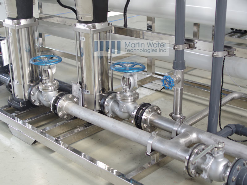 30 Tons/Hour Industrial Water Purifier Water Treatment Plant