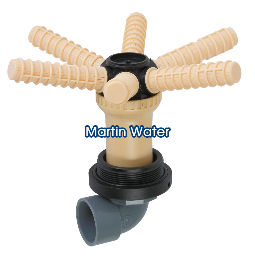 Top Mount Distributor 8/16 Laterals/3′′ Riser Tube