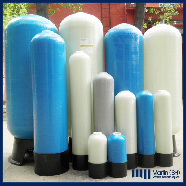High Performance No Pollution Natural FRP Pressure Tanks for Water Softner