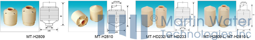 Bottom (Top) Distributors for Water System